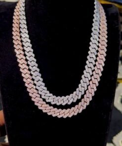 VVS Moissanite Diamond Cuban Neckchain