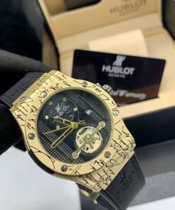 Affordable Hublot Watch and Cufflinks Combo