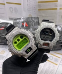 Vvs Moissanite Diamond Bussdown G-Shock Watch