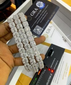 VVS Moissanite Diamond Bugatti Bracelet